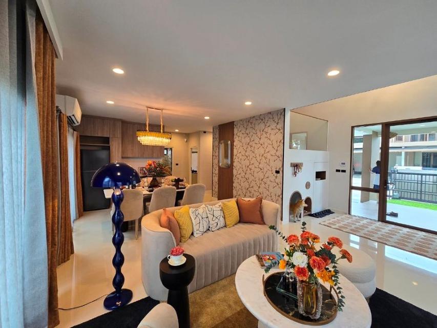 ให้เช่าบ้านหรู 2 ชั้น 2 หลัง โครงการบุราสิริ กรุงเทพกรีฑา แบบบ้าน Kempas  ใกล้ รร.นานาชาติไบรตัน บางกะปิ กรุงเทพฯ 7