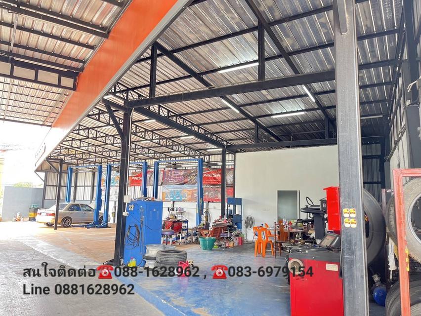 อู่ช่วงล่างพร้อมโชว์รูม + บ้านสไตล์โมเดิร์น 🏘 พร้อมเข้าอยู่ได้ทันที 📌 รวมทั้งอู่และบ้าน ราคา 13 ล้านบาท 📌เนื้อที่1ไร่56.9ตรว.หน้า📌หน้ากว้าง50เมตร 6