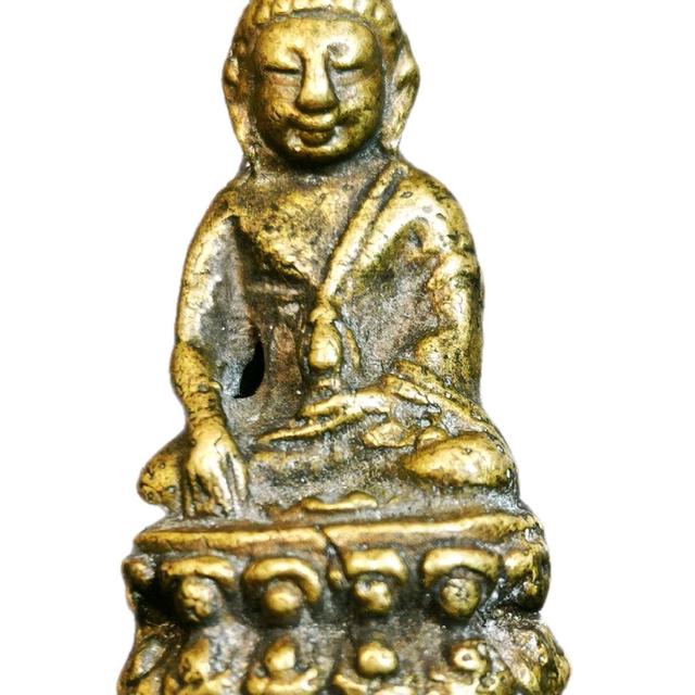 	พระกริ่งหลวงพ่อจาด พิมพ์ใหญ่ วัดบางกระเบา(ออกวัดบางหอย)ปี2485 2