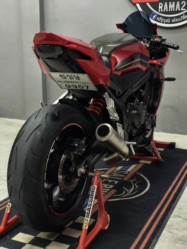 ออกรถ 0 บาท  CBR650R ABS หล่อๆตัวสุดท้าย เครื่องดำ รูปที่ 19