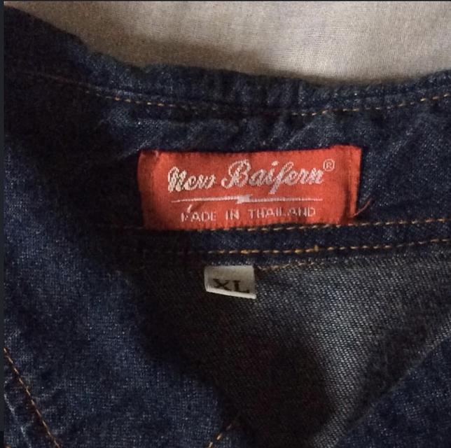 เสื้อยีนส์นํ้าหนักเบา มือสอง รูปที่ 6