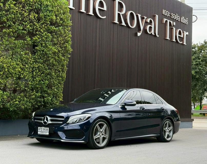 BENZ C300 BLUETEC HYBRID AMG Sport Package ปี 2014 รถมือเดียวป้ายแดง