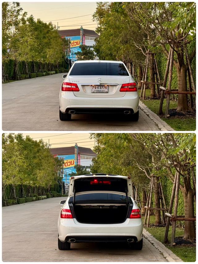 Mercedes-Benz e250 #w212 ปี 2012 สีขาว รถบ้านมือเดียวป้ายแดง ดูแลศูนย์ทุกระยะ 6