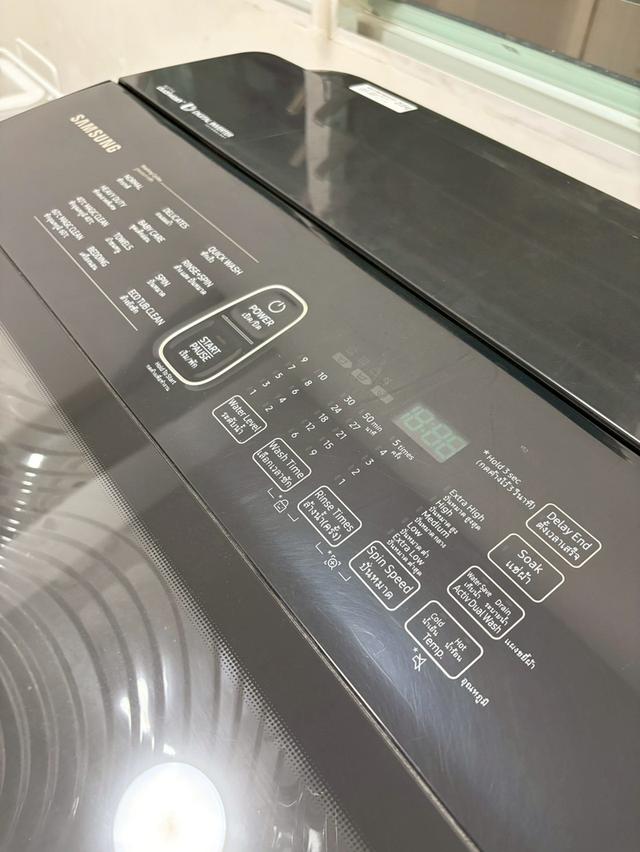 เครื่องซักผ้าซัมซุง SAMSUNG  ซัมซุงฝาบน ACTIV DUALWASH 21 กก. รุ่น WA21M8700GV (21กก.) 9,500 บาท 13