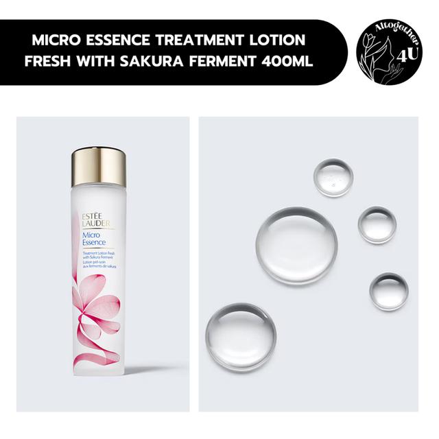 Estee Lauder MICRO ESSENCE TREATMENT LOTION FRESH WITH SAKURA FERMENT 400ML 2