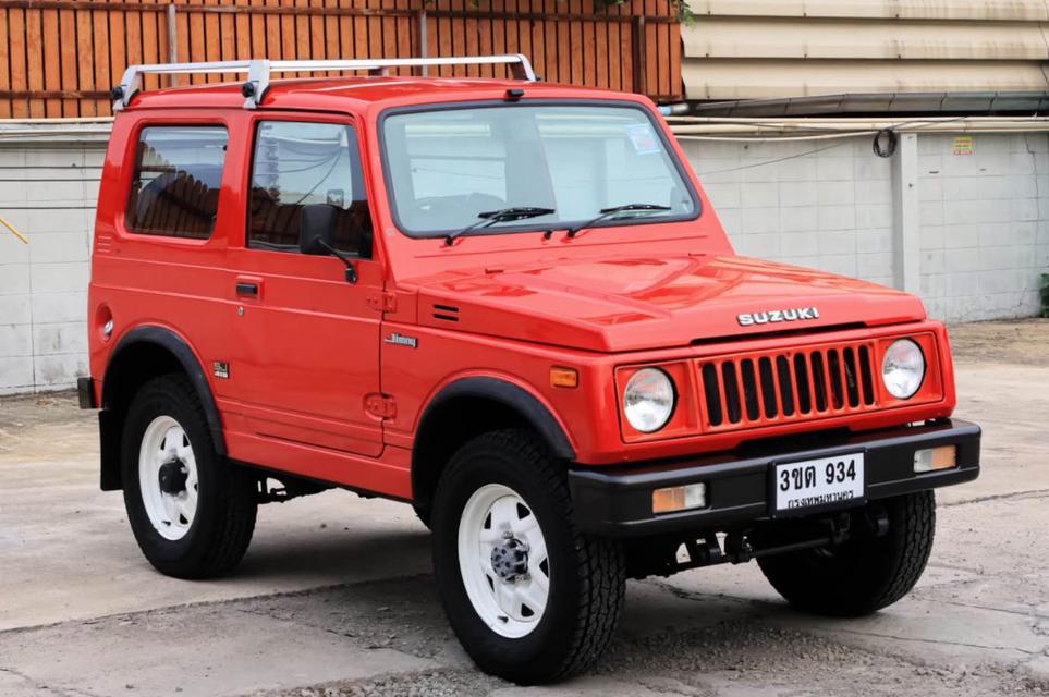 SUZUKI JIMNY ปี 1986 สีแดง 2