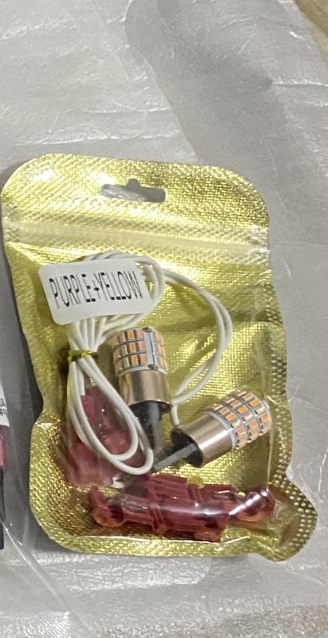 ไฟหรี่เลี้ยวกระพริบแฟลชสีม่วง หน้า หลัง 2