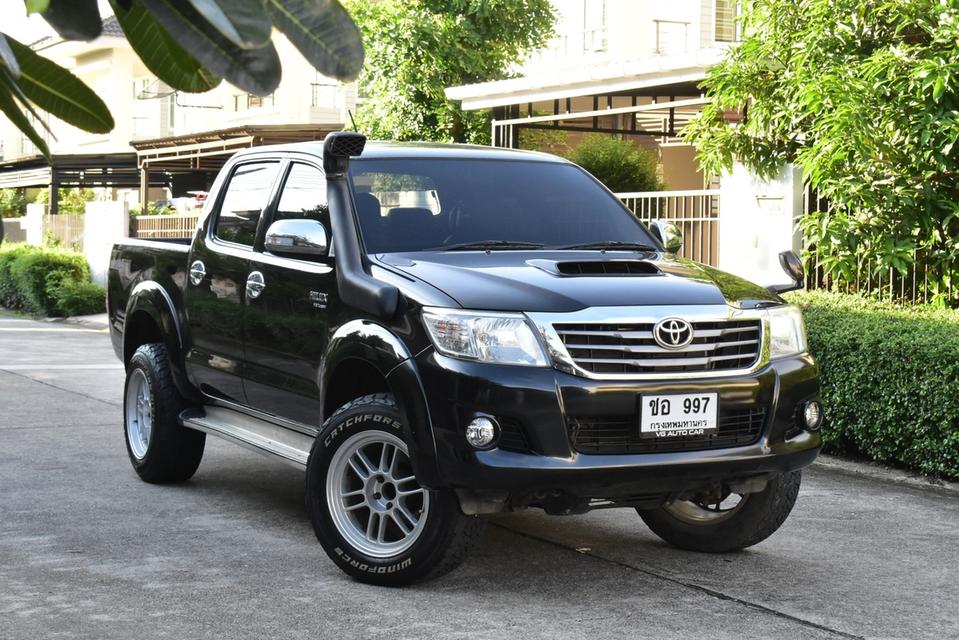 Toyota Hilux Vigo  Champ 2.5E Prerunner 4ประตู  ปี 2012 : สีดำ : ออโต้ : ดีเซล : ไมล์ 85,xxx km. 15