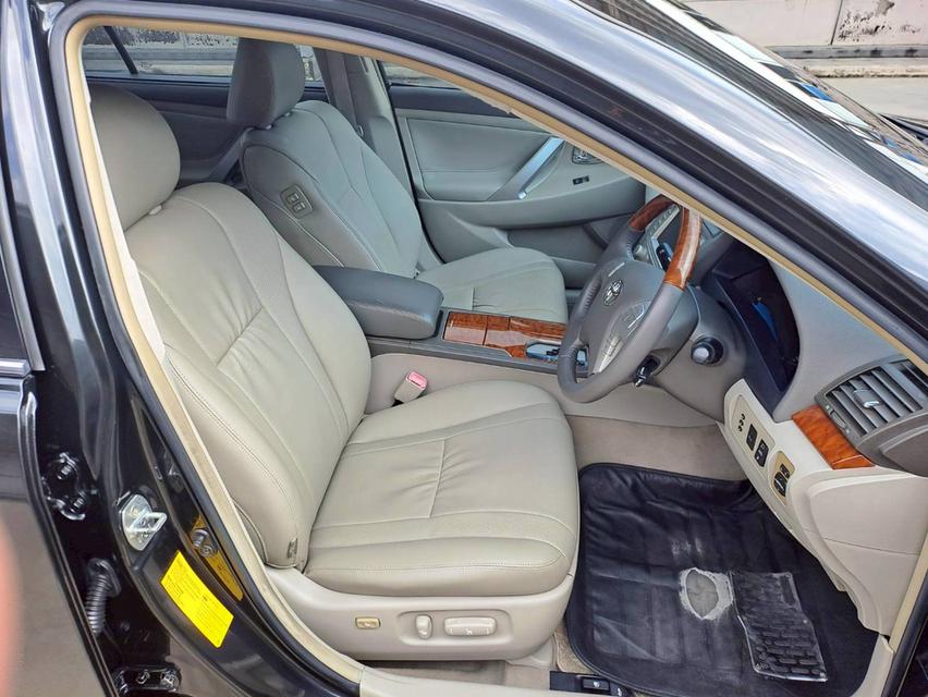 TOYOTA CAMRY 2.4 V รุ่นท็อปปี2008 สีดำ 8