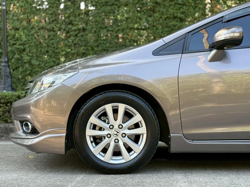 รหัสรถ PJP1464 2013 HONDA CIVIC 1.8 E NAVI (สีน้ำตาล) รูปที่ 17
