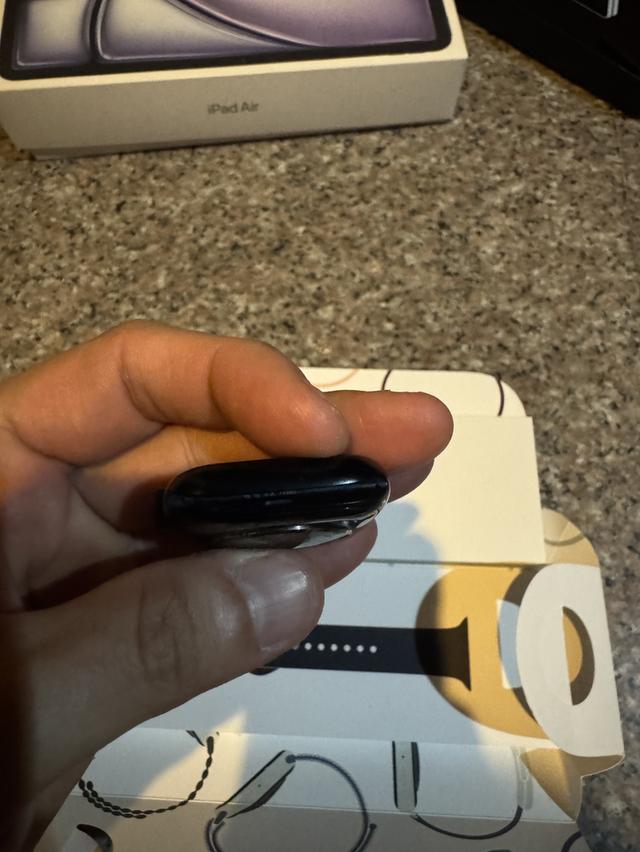 ขายๆๆๆถูกๆๆๆApple Watch ซีรี่9สีMinight 45MM GPS ยกกล่องสูนTrueการใช้งานดีเยี่ยม100%ทุกๆฟังชั่นเครื่องรีสโตได้หมดไม่ติดแอคเค้าใดๆคับ Model TH/A  สภาพ 5