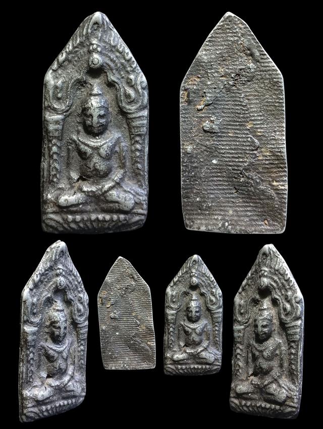 เปิด พระยอดขุนพลเมืองละโว้ เนื้อชินเงิน หลังลายผ้า ชอบทักได้ครับ
