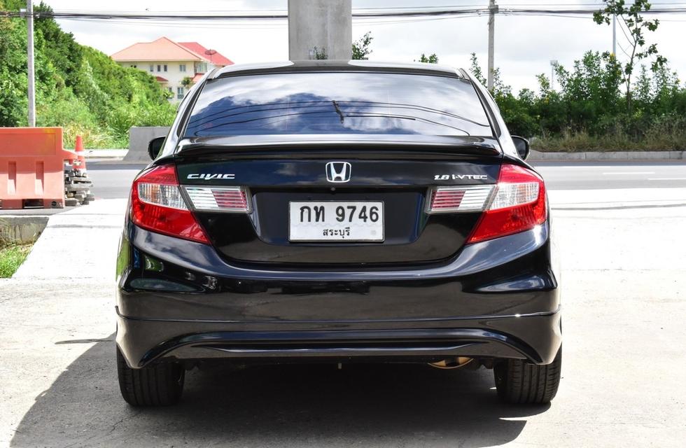 รหัสรถ PB9746 HONDA CIVIC 1.8E NAVI TOP AUTO 2013