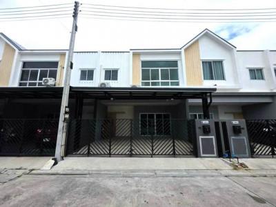 บ้านให้เช่า หมู่บ้าน The Gable บ้านบึง ทำเลดี โซนบ้านบึง ใกล้แยก M16 บ้านสวย ตกแต่งครบ พร้อมเข้าอยู่ 1