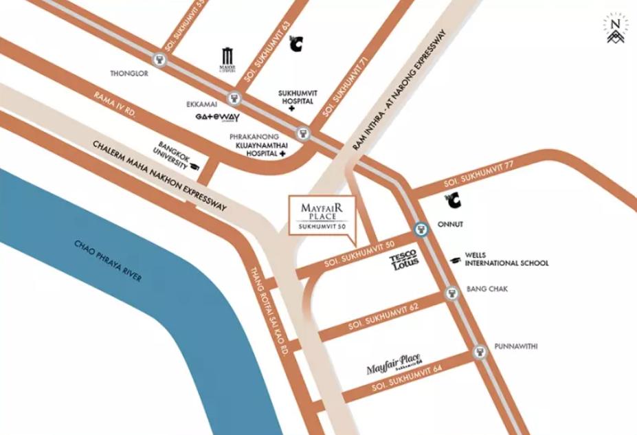 ขายคอนโดมือสอง เมย์แฟร์ เพลส สุขุมวิท 50 (Mayfair Place Sukhumvit 50) 10