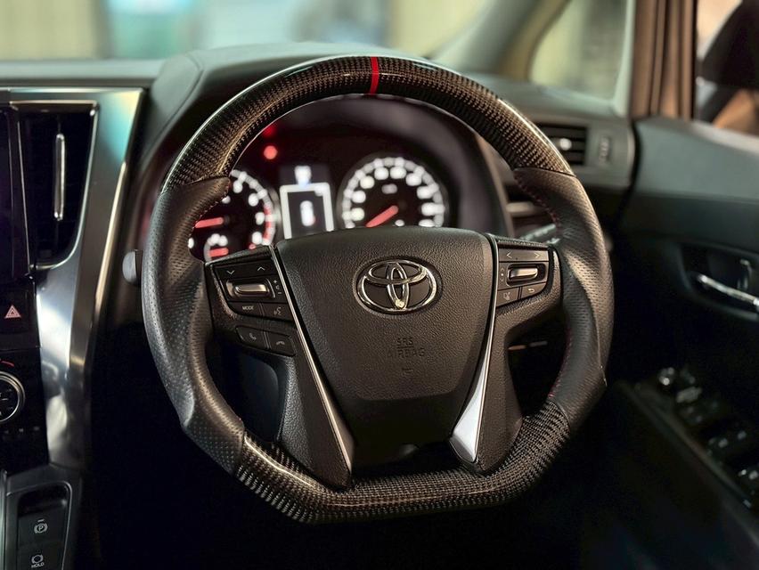 ปี 2015 TOYOTA VELLFIRE, 2.5 Z โฉม ปี15-23สีเทา เครื่องยนต์เบนซินล้วน มือเดียวป้ายแดง