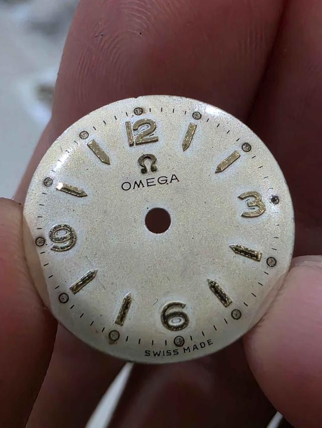 A.อะไหล่ หน้าปัด นาฬิกา OMEGA โอเมก้า WATCH FACE ของเก่าเก็บ สวยหายาก รุ่นเก่า ขายตามสภาพ พร้อมส่ง รูปที่ 2