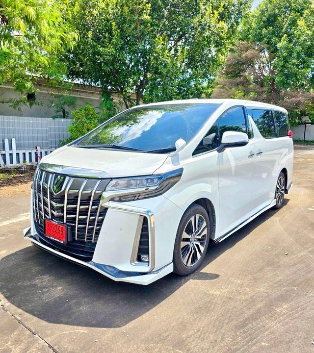 Toyota ALPHARD 2.5SC PACKAGE สีขาว ปี 2022 ไมล์ 20,xxx กม. 