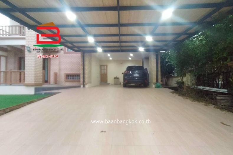 บ้านเดี่ยว หลังมุม โครงการ พฤกษ์ภิรมย์ รีเจ้นท์ เกษตร-นวมินทร์ เนื้อที่ 105.8 ตรว. ถนนรามอินทรา เขตบางเขน 4