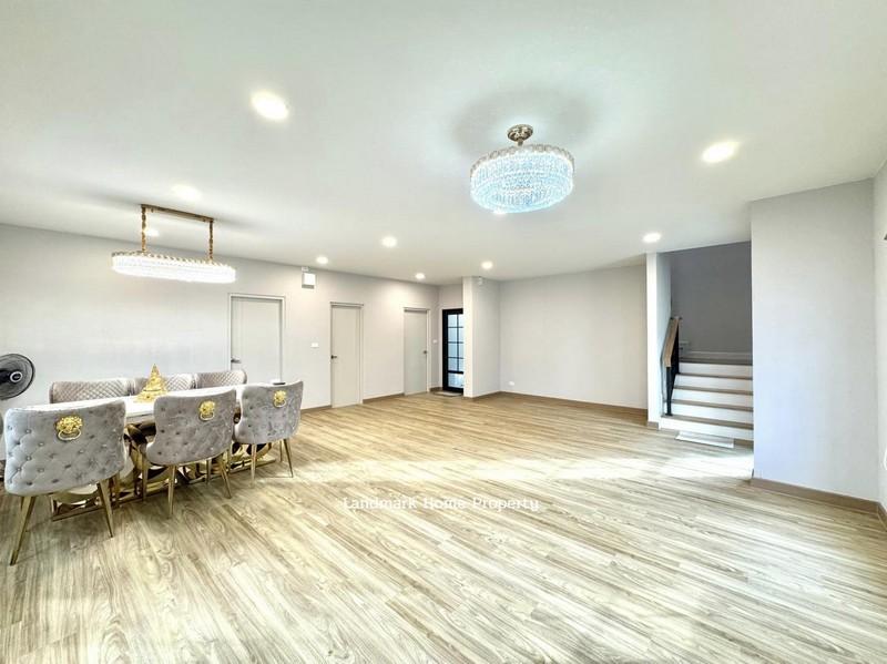 LM25-0158 ขายบ้านเดี่ยว หลังใหญ่ เซนโทร พระราม5 นครอินทร์ เนื้อที่ 62 ตรว 4 นอน 4 น้ำ ต่อเติมครัว 2