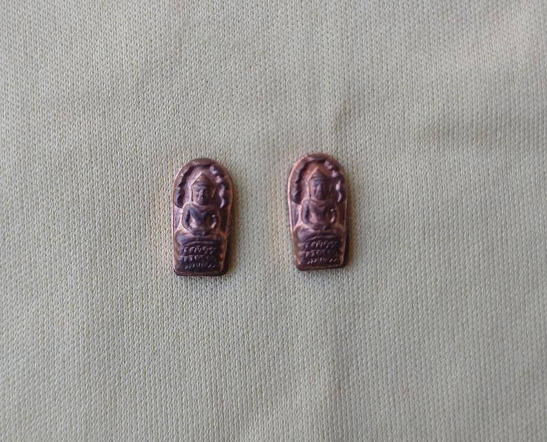 พระปรกใบมะขาม หลวงปู่ทิม รับ2องค์