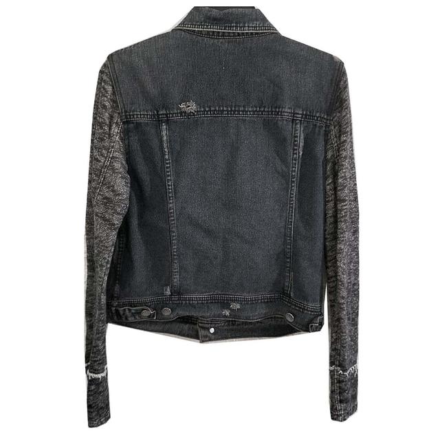 สี(อมดำ) สวยมาก แขนไหมพรม งานน่ารัก ไม่ซ้ำใคร มีกระเป๋าอก+ข้าง ผ้านุ่มใส่สบาย พร้อมส่ง ไม่ต้องรอ 2