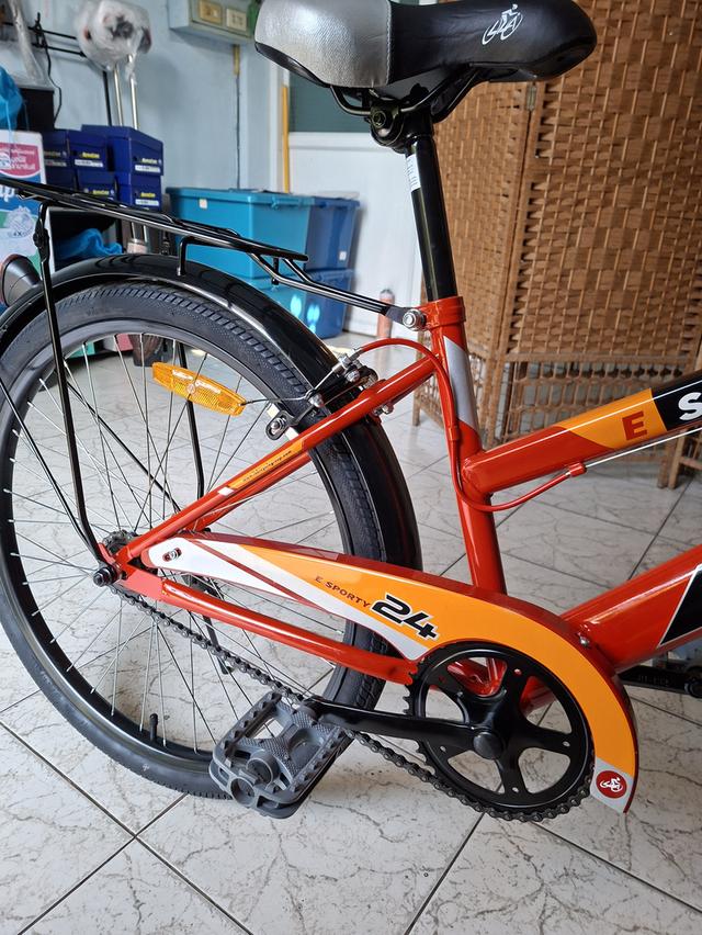 จักรยานแม่บ้านLA รุ่นE-SPORTY 24" สีแดง รูปย่อยที่ 3