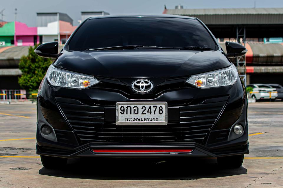 2017 Toyota Yaris Ativ 1.2 E รถเก๋ง 4 ประตู ดาวน์ 0%บริการส่งฟรี รถดี ไม่มีอุบัติเหตุ 1