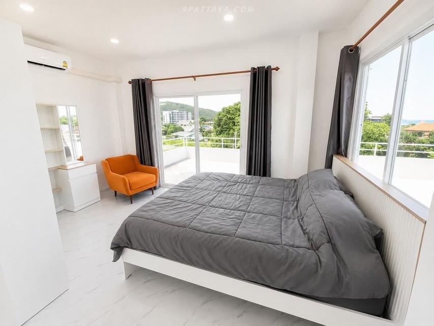 For Sale / Rent | Ocean & Mountain View Pool Villa – Bang Saray Old Town ✨Discounted Sale Price: 9,200,000 THB, reduced from 10,200,000 THB 4-bedroom 13
