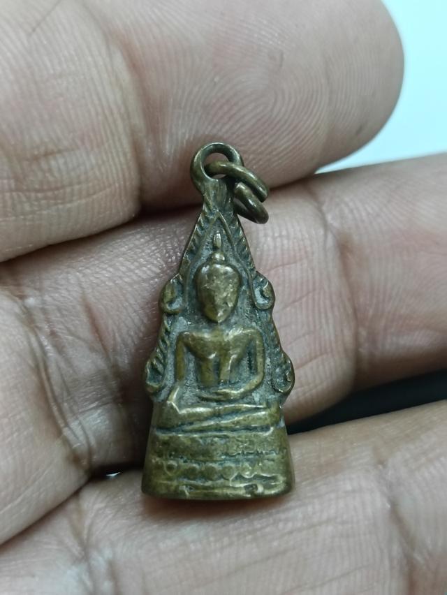 พระกริ่งชินราชพิมพ์เล็กมีหู ปี2500 เนื้อทองผสม 8