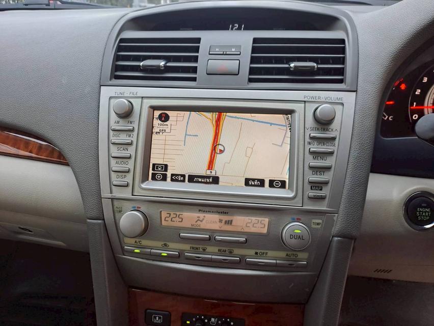 TOYOTA CAMRY 2.4 V รุ่นท็อปปี2008 สีดำ 18