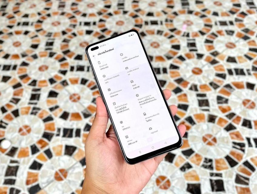 ขาย Oppo A93 เครื่องสีขาว มือ 2 5