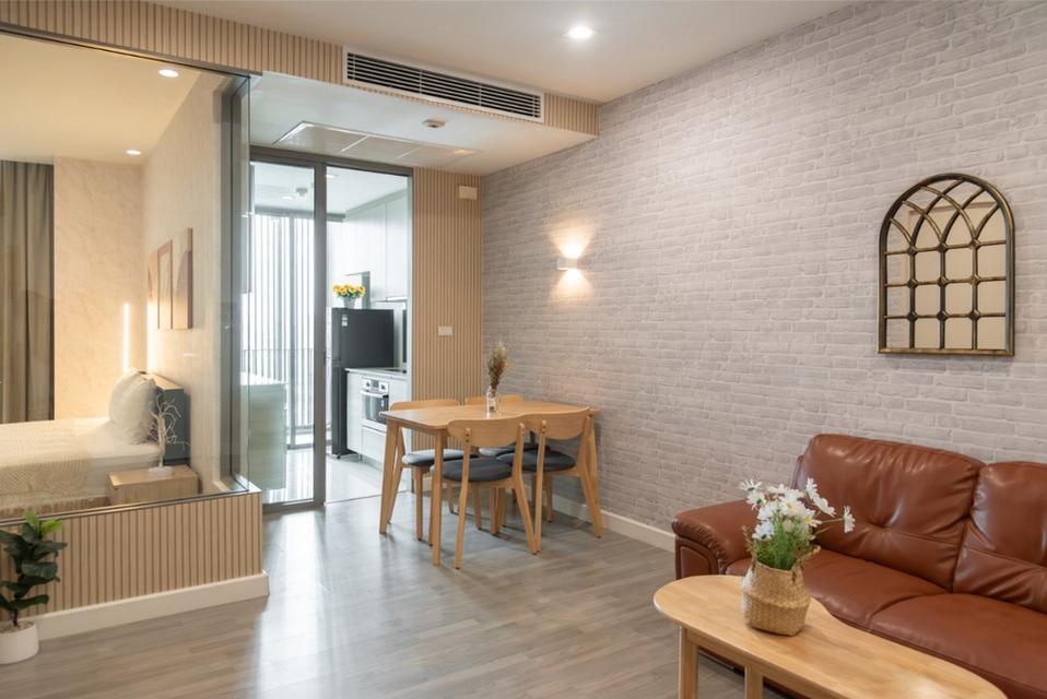 Condo The Room BTS วงเวียนใหญ่ ติด BTS วงเวียนใหญ่ 47 ตารางเมตร 1 ห้องนอน ชั้น 23 ตกแต่งครบ 2