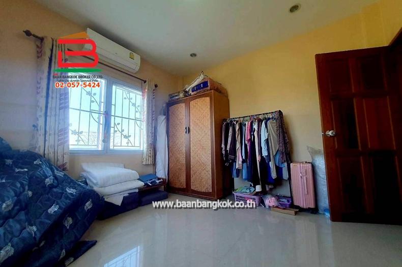 บ้านเดี่ยว บ้านสร้างเอง (ใกล้ตลาดสดหนองจอก) เนื้อที่ 199 ตรว. แขวงโคกแฝด เขตหนองจอก 8