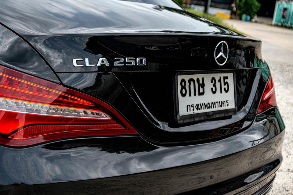 (แจ้งรหัสรถ CBL315) Mercedes-Benz CLA250 2.0 W117 AMG Dynamic Coupe 2018 รูปที่ 12