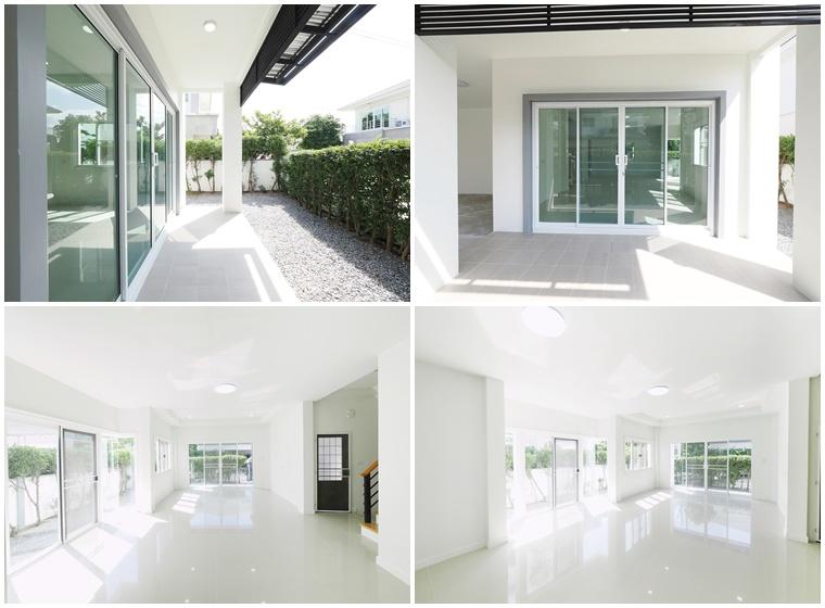 บ้านเดี่ยว 2 ชั้น ม.คุณาลัย คอร์ทยาร์ด ขนาด 50.8 ตร.ว. 3นอน 3น้ำ บ้านหลังใหญ่ พื้นที่กว้าง พื้นที่สวนรอบบ้าน รีโนเวทใหม่ทั้งหลัง สวยพรีเมี่ยม 5