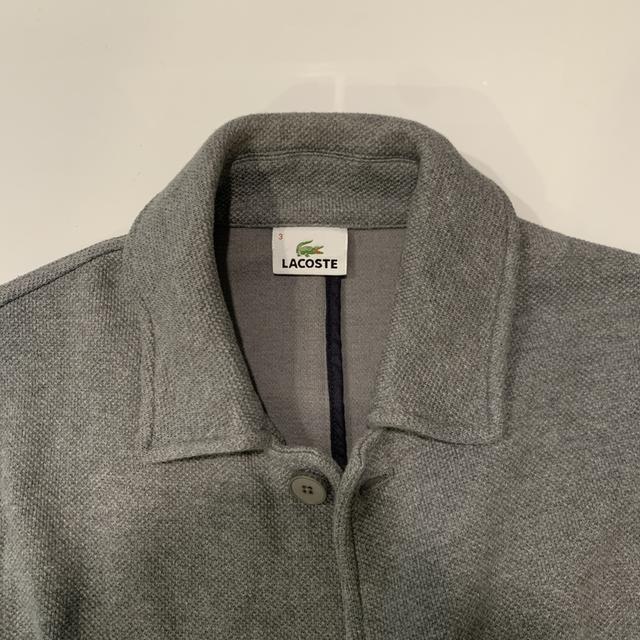 Lacoste Piqué Knit Jacket รูปที่ 14