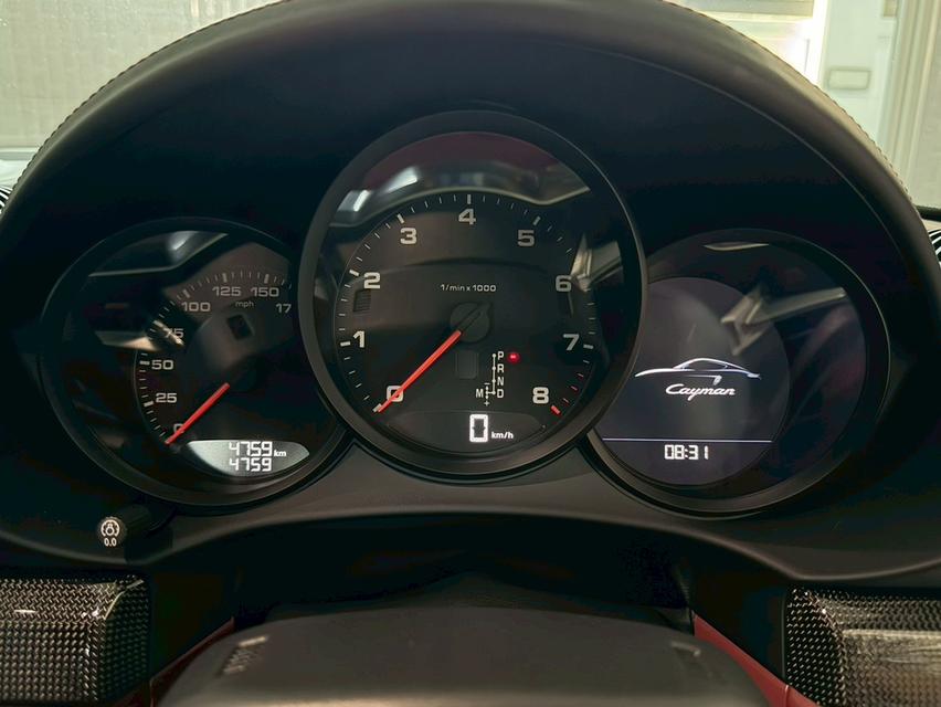 Porsche 718 Cayman Style Edition 2024 สีเทา ภายในแดง รถสวยไมล์น้อย มีไฟแนนซ์เหลือ รูปที่ 8