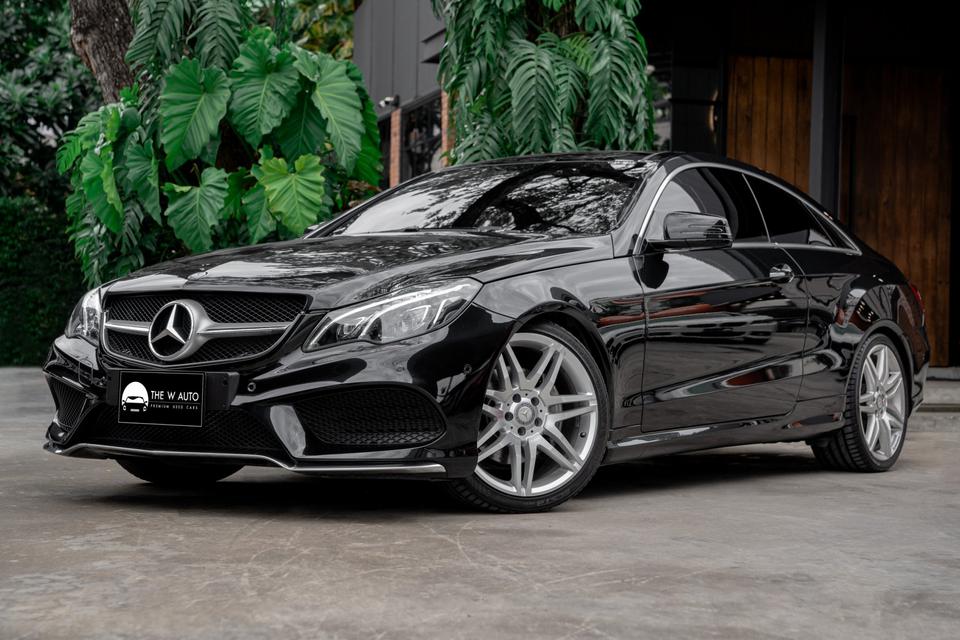 BENZ E200 Coupe AMG W207 Facelift ปี 2014  สวย คลาสสิค ระดับ AAA+ พร้อมชุดแต่ง AMG รอบคัน และหลังคา Panoramic glassroof  1