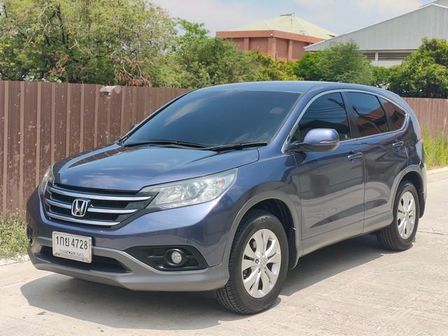 HONDA CRV 2.0 E 4WD ปี 2013 AUTO รถพร้อมใช้ *ฟรีดาวน์* T.086-527-9533