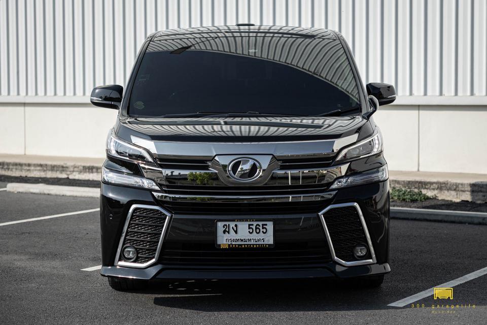 TOYOTA VELLFIRE ZG  ปี2016 2