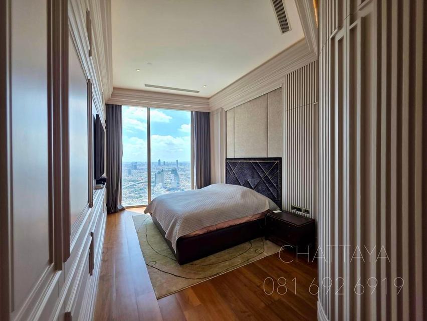 FOR SALE - THE EXTRAORDINARY PENTHOUSE The Residences at Mandarin Oriental, Bangkok 386.85 SQ.M.  3 BEDROOMS  50TH FLOOR  PANORAMIC CHAO PHRAYA VIEWS 14
