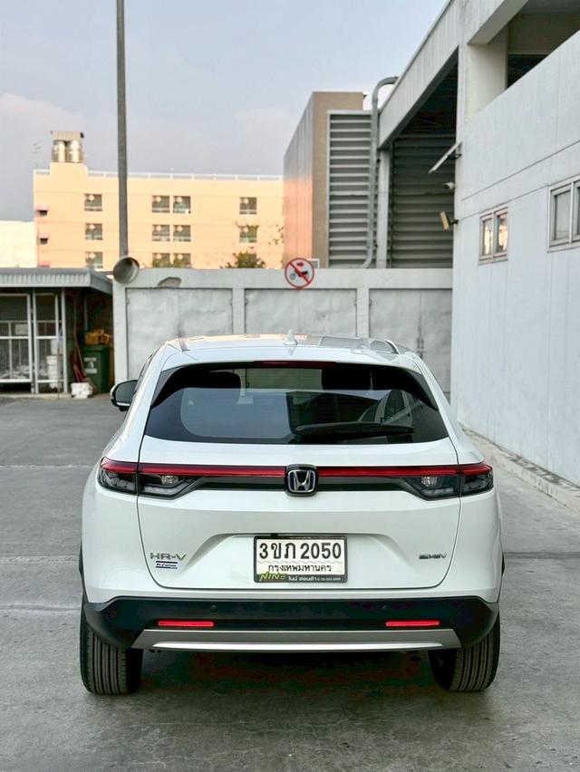 HONDA HRV 1.5EL e-HEV 2022 สีขาว ประหยัดน้ำมัน ไมล์น้อย มือเดียว รูปที่ 5
