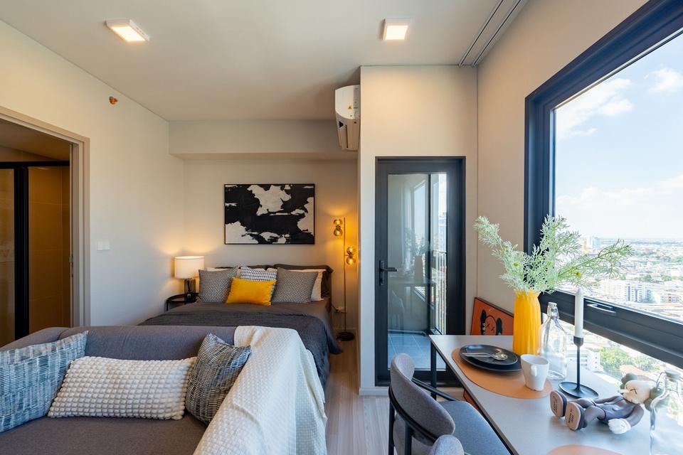 🔥 Rare Unit นักลงทุนห้ามพลาด 🔥 ขาย 2.85 ล้านบาท เท่านั้น 📍 โครงการ Quintara MHy'Den Pho Nimit 🚆 ติด BTS โพธิ์นิมิตร 0 เมตร 1