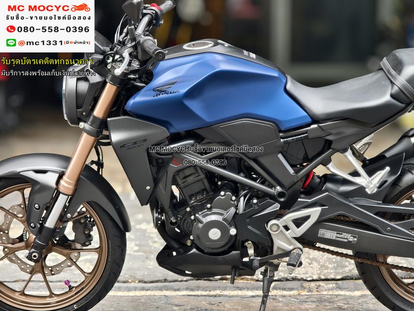CB 300R 2020 วิ่ง8000โล รถบ้านแท้มือเดียว เครื่องเดิมๆ กุญแจบุคเซอวิสครบ No1225    11