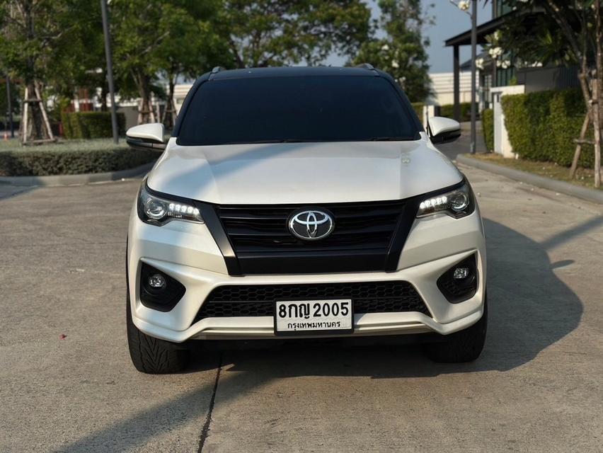 🔰 TOYOTA FORTUNER 2.8v 2WD TRD SPORTIVO BLACK TOP สีขาวมุก ปี2018 จด2019 รหัส SR2005 4