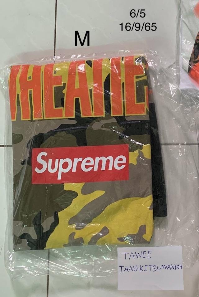 supreme wheaties tee black M รูปที่ 2