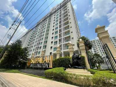 คอนโดSupalai Wellington 2 เจ้าของอยู่เอง1bedroom ขนาด 42 ตรม. อาคาร 7 ชั้น 8 มีรถตู้รับส่งMrt 4