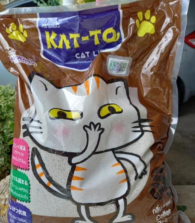 ทรายแมวKatto ขนาดบรรจุ10ลิตร ราคาถูก 3