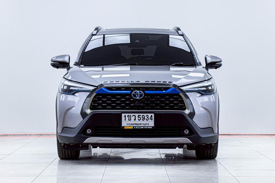 รหัสรถ 5B637 COROLLA CROSS 1.8 HYBRID PREMIUM SAFETY 2020